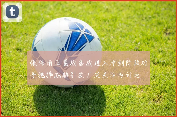 张伟丽卫冕战备战进入冲刺阶段对手抱摔威胁引发广泛关注与讨论