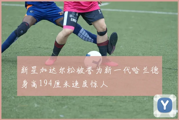 新星加达尔松被誉为新一代哈兰德身高194厘米速度惊人